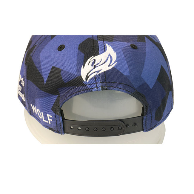 Women / Men Flat Brim Snapback Hats Embroidery Animal Silk Print Cap Degital Print
