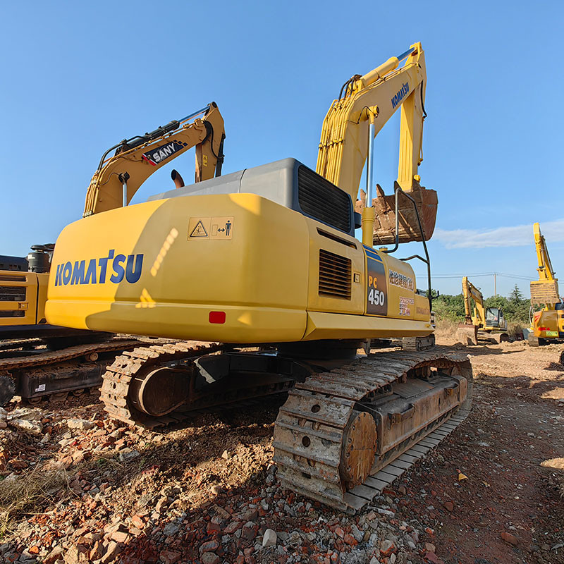 45Ton Used Excavator Heavy Equipment Japan Used Excavator Komatsu PC450-8