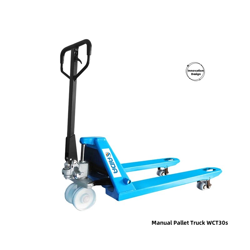 Sturdy 2000-3000 Lbs Capacity Manual Hand Pallet Truck With Polyurethane Wheels