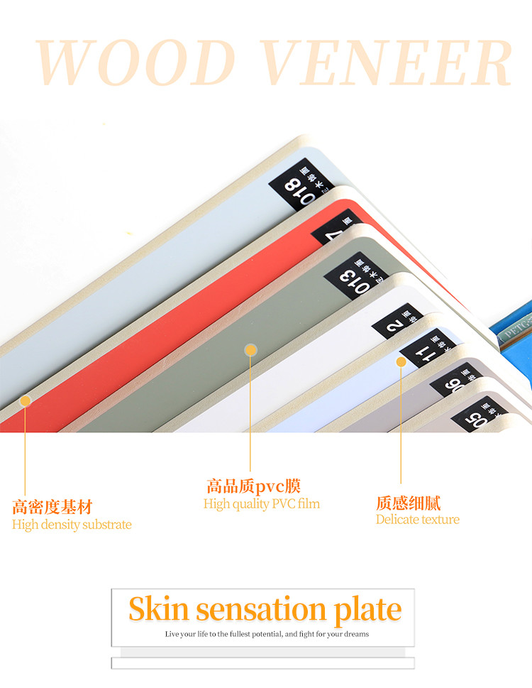 Decorative Manufacturers Supply Composite Skin Texture Wood Veneer Wall Panels