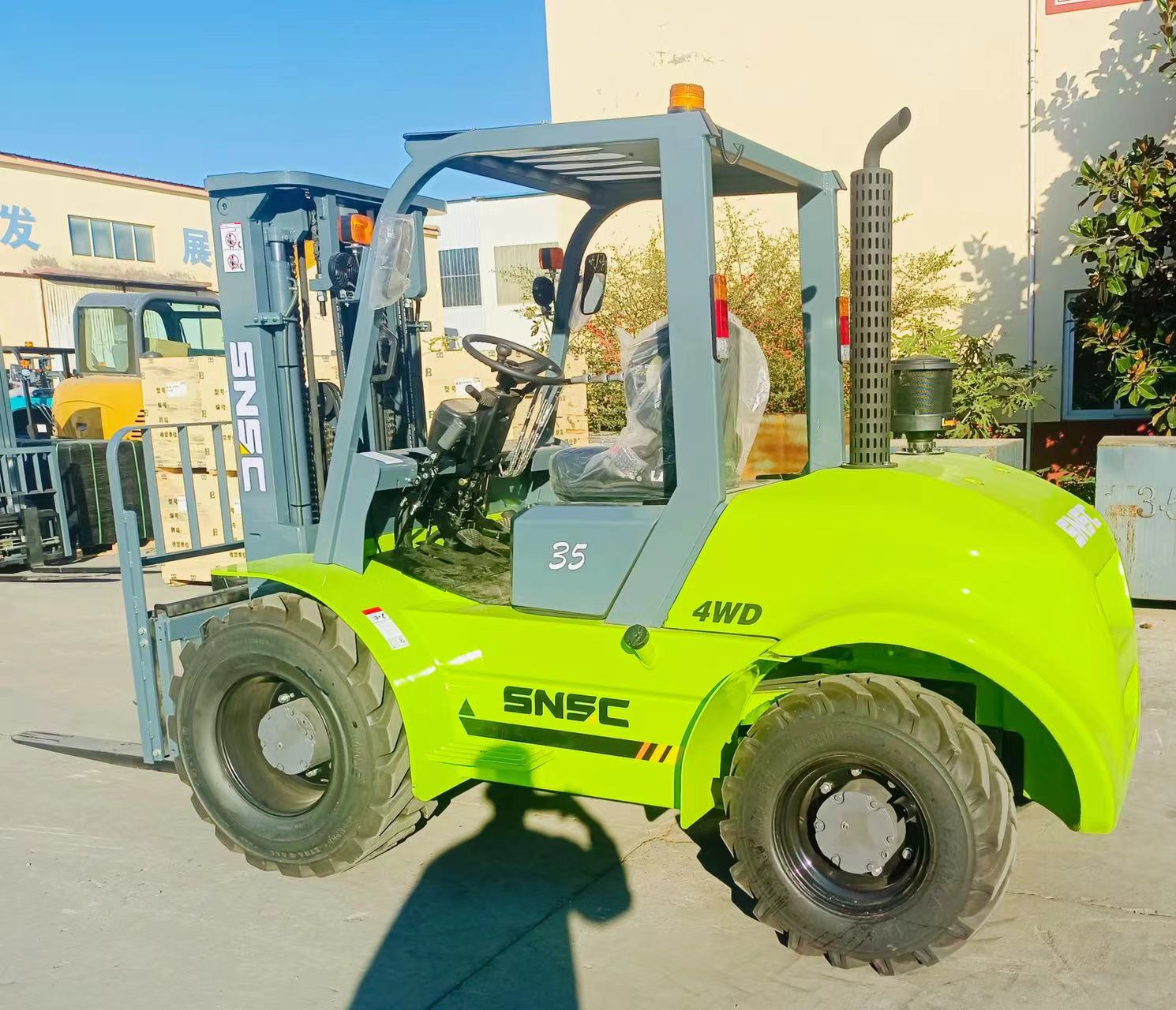 4x4 3 Ton 5 Ton 4wd Rough Terrain Forklift