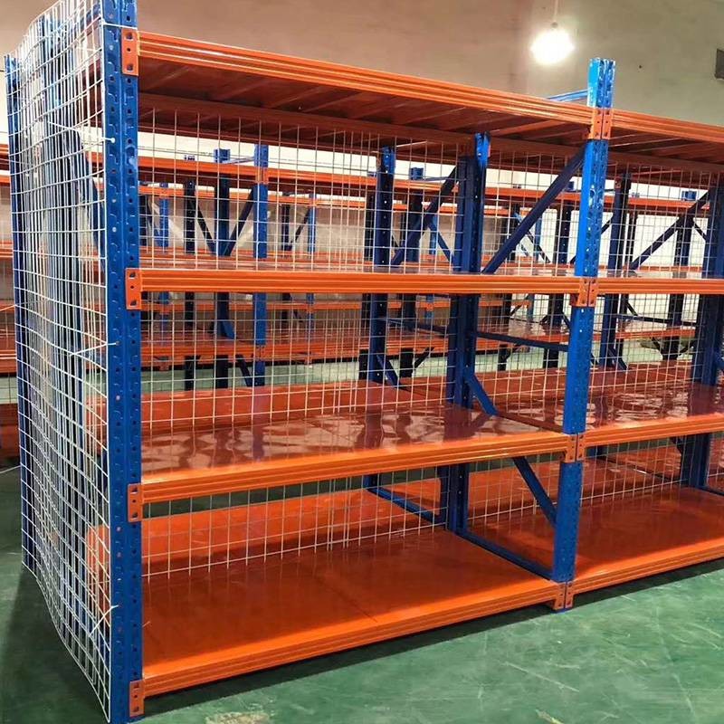 600kg Medium Duty Racking Logistics SGS Pallet Racking Mesh Shelves