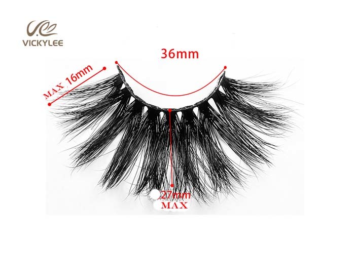 100% Handmade Craft ODM 23MM Mink Lash Extensions