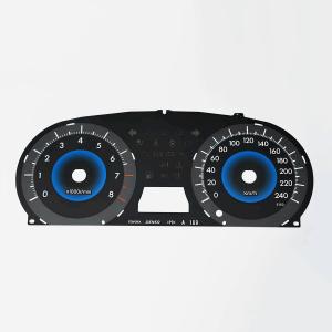 China Customized Graphic Overlay Membrane Switch Panel For Automotive Multimedia on sale