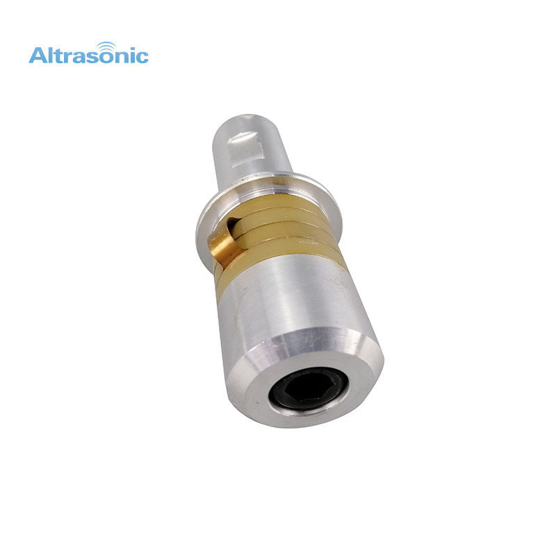 25Khz Ultrasonic Converter Two Ceramics For Welding Machine Waterproof