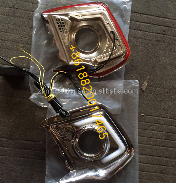 Mitsubishi Triton L200 2015 2016 Accessories LED Daytime Running Light Fog Light LED Light