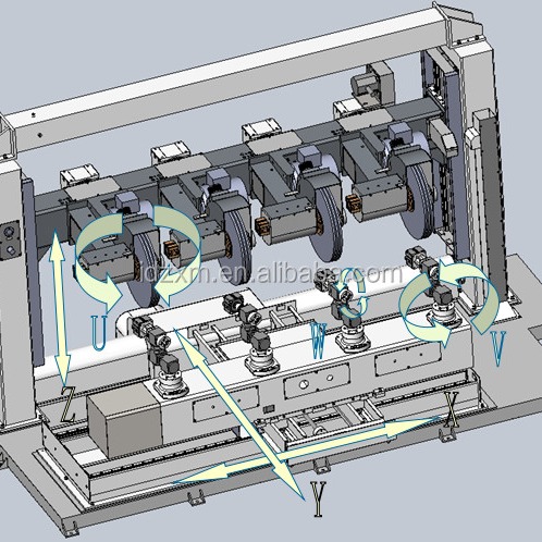 Auto Buffing 380V PLC Control Sheet Metal Polishing Machine For Stainless Steel Sink