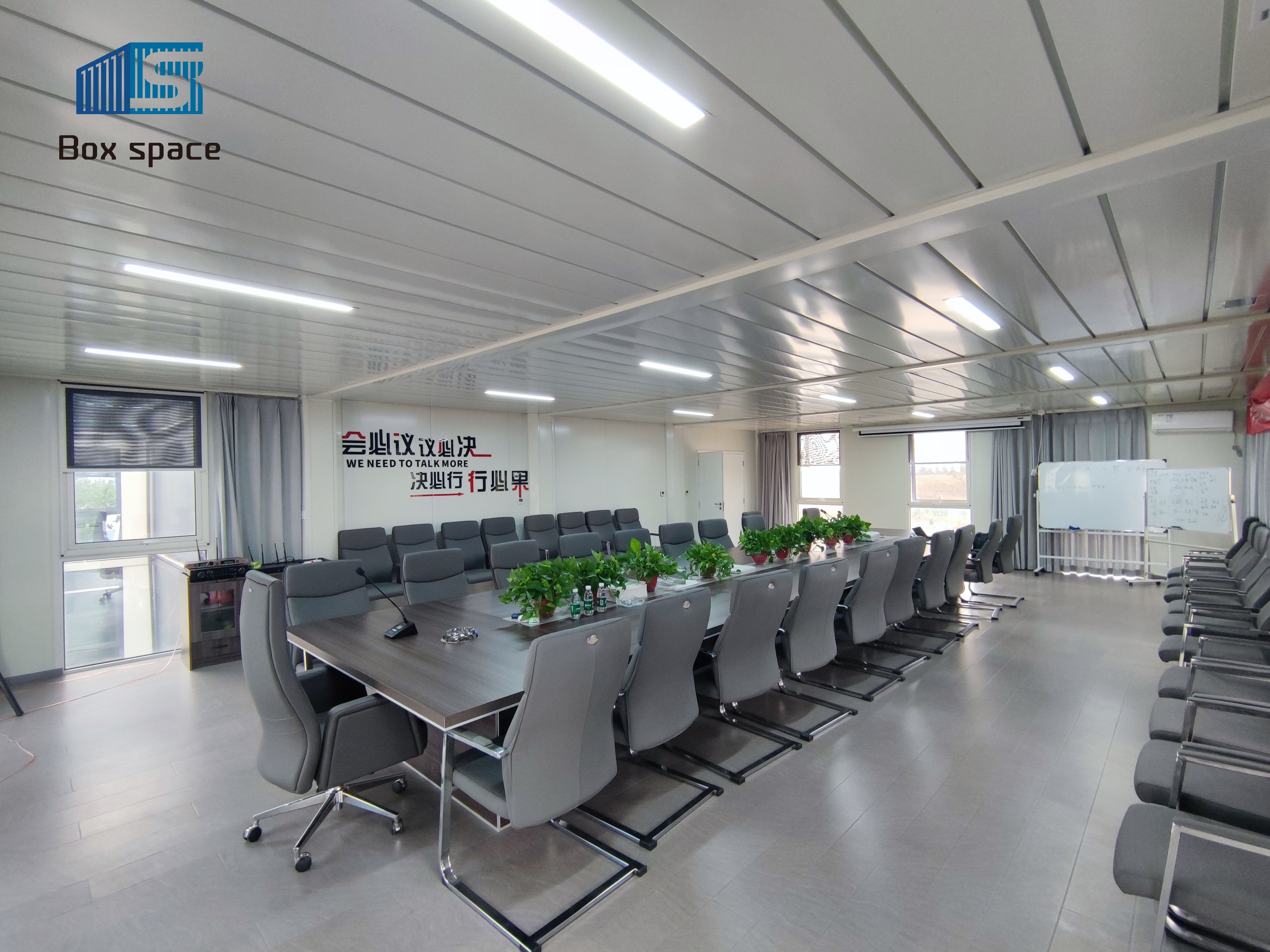 Galvanized Steel Foldable Container Homes , Powder Coating Prebuilt Container Homes