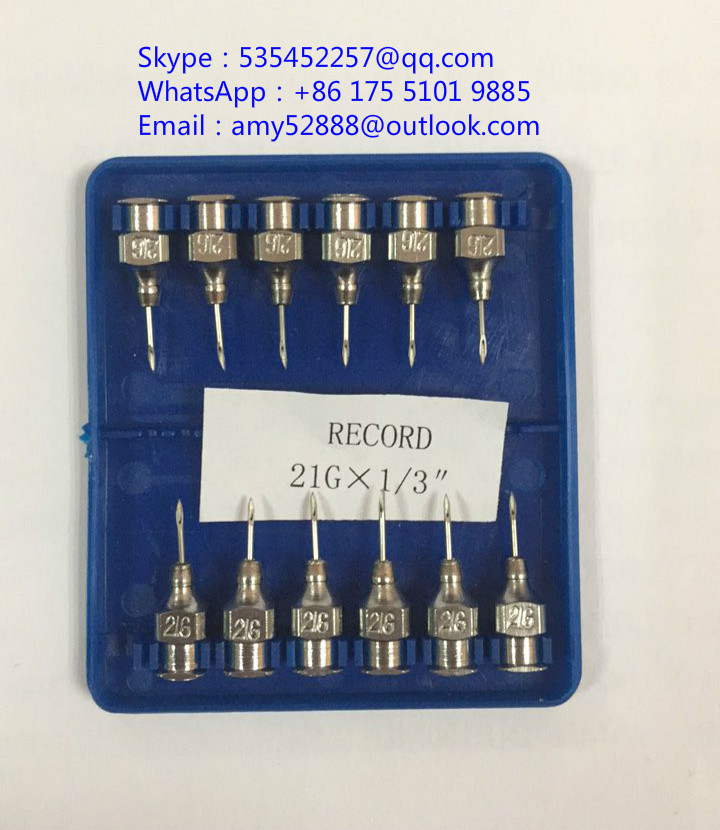 Veterinary Stainless Steel Needle, Veterinary Hypodermic Injection Needle, Luer Lock Syringe Veterianry Needle