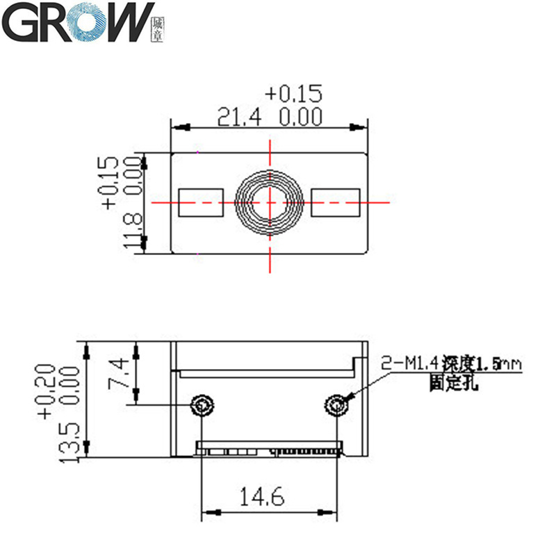 Grow GM65-S Small 1d/2D Barcode Scanner Module Reader