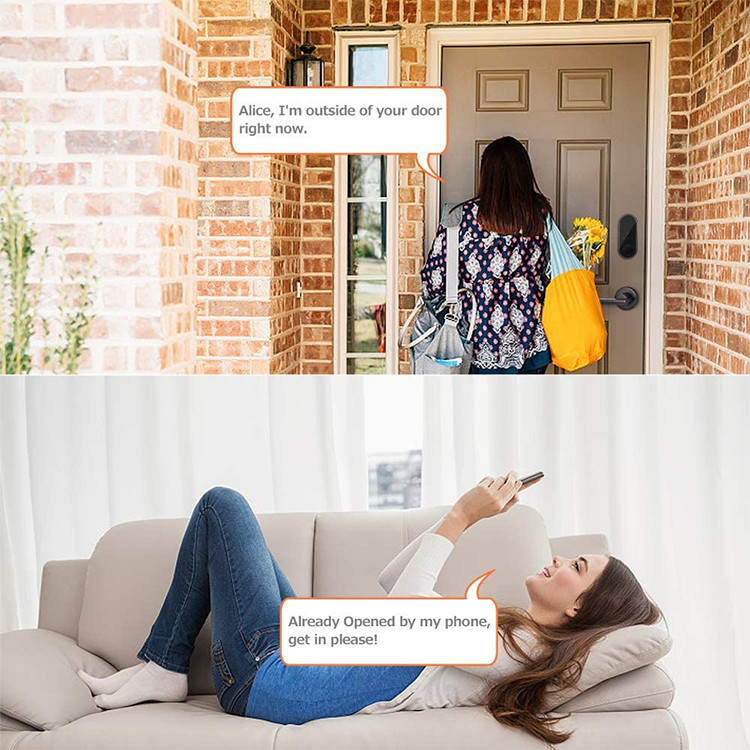 Zinc Alloy Smart Deadbolt Door Lock