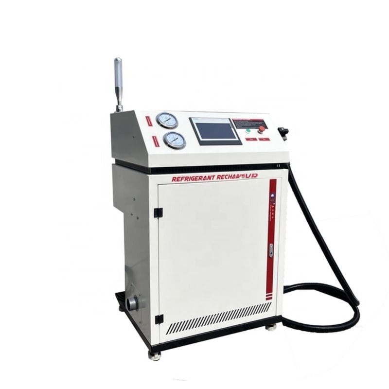 Explosion Proof Refrigerant Recovery System Air Conditioner Ac Recharge Machine 4HP Oil Less Recovery Machine