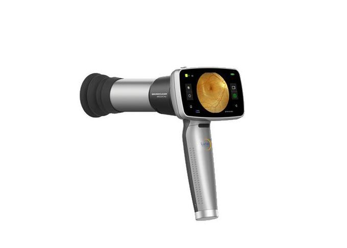 Android System For Easier Operation Hand-held Fundus Camera With Minimum Pupil 2.5mm Image Resolution 1920x1080