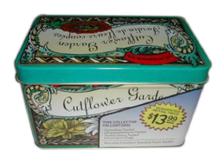 Full Printing Square Tin Can Customized Logo For Tea Packaging