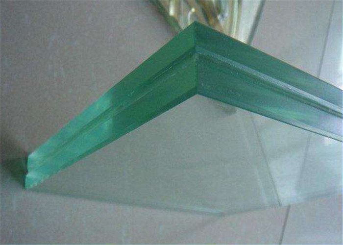 High Safety Clear PVB Laminated Glass Tempered Flat Laminated Glass For Fence / Balcony