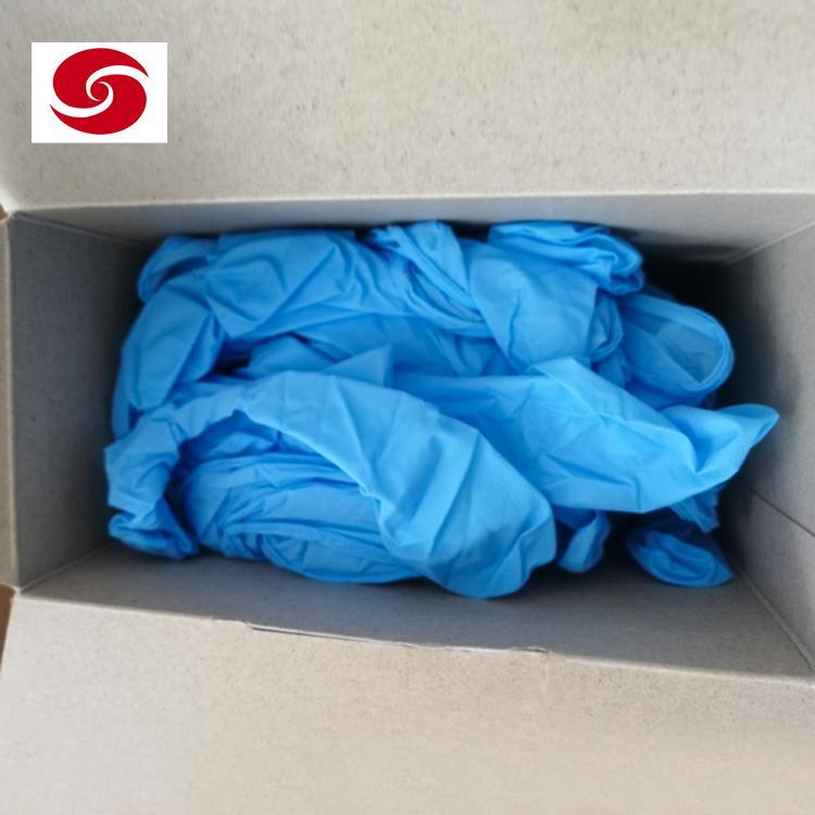 Disposable Examination Gloves Xingyu Blue Nitrile Powder Free Medical Examination Gloves