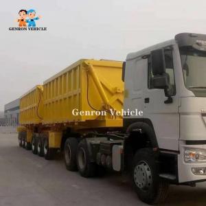 Buy cheap 6 Axles 19.7 Meters Double Side Tipper Hydraulic Lifting Cylinder Super Link product
