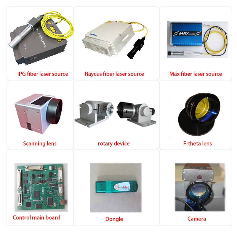 Logo engrave fiber laser marking machine