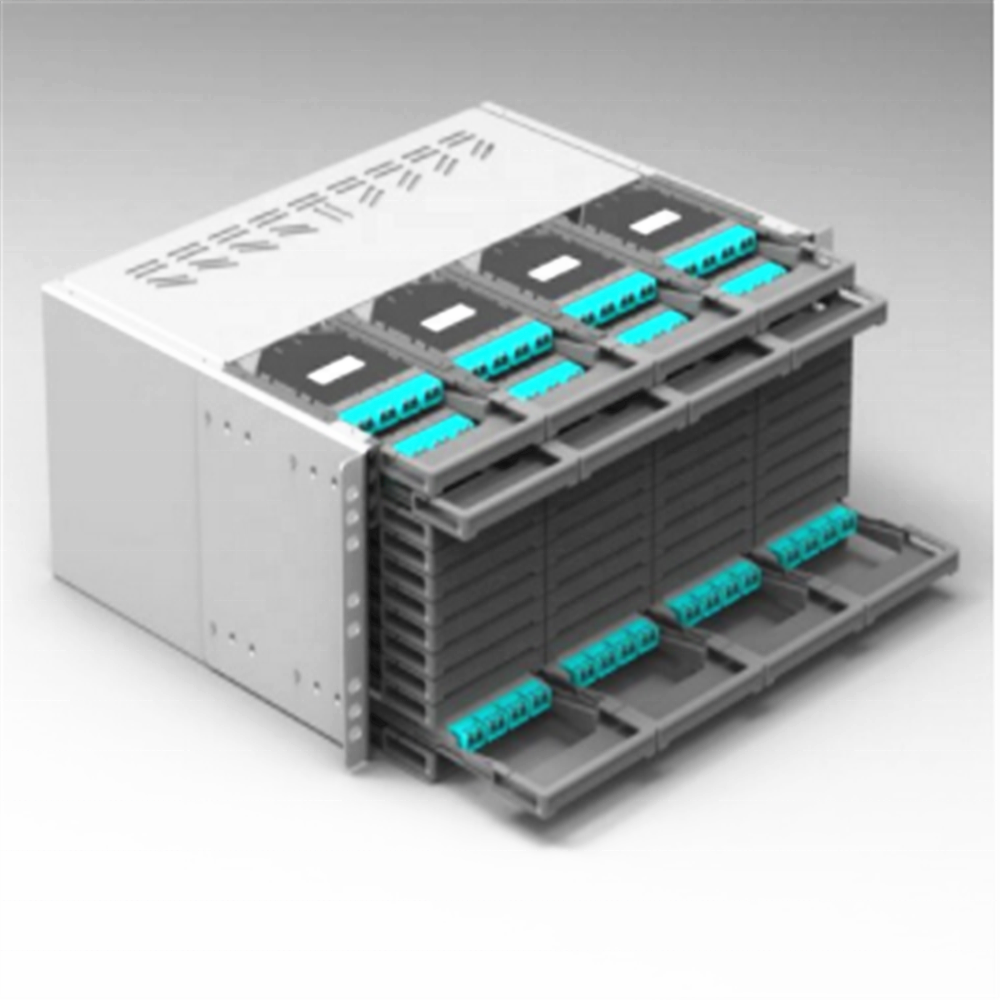 High quality 48 96 144 core compact MPO fiber distribution frame