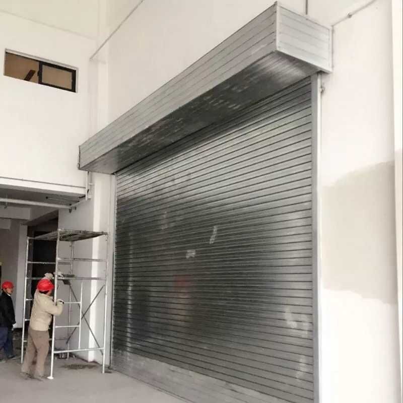 Fireproof Commercial Rolling Door Aluminium Roller Shutter for Vehicles Buildings
