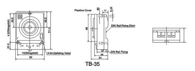 TB-35 timer outlet din rail dc 12v 110v program switch digital timer