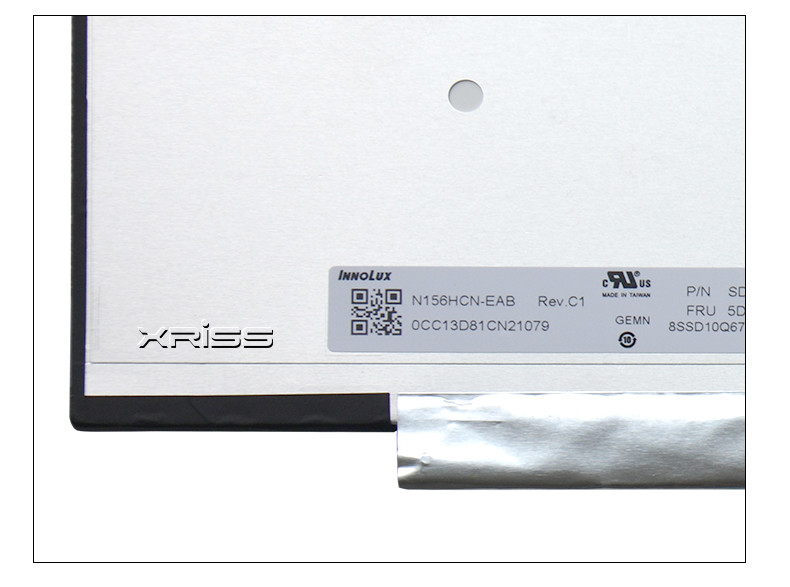 15.6" Laptop LCD Touch Screen For Lenovo IdeaPad 3 15ADA05 Display Panel FHD 40Pins N156HCN-EAB NV156FHM-T08