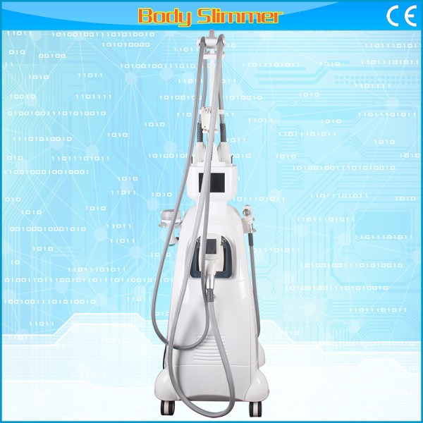 Four Head Ultrasonic Cavitation Body Slimming Machine With Handheld Ultrasound Probe