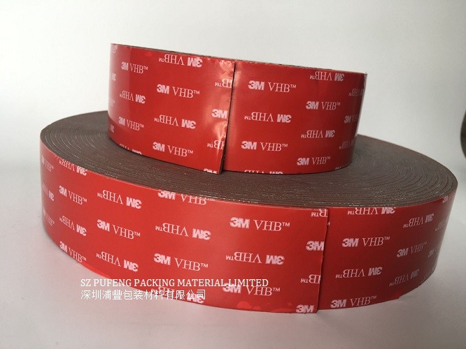 Pressure Sensitive 2.3mm 4991 Double Sided PE Foam Tape Self Adhesive
