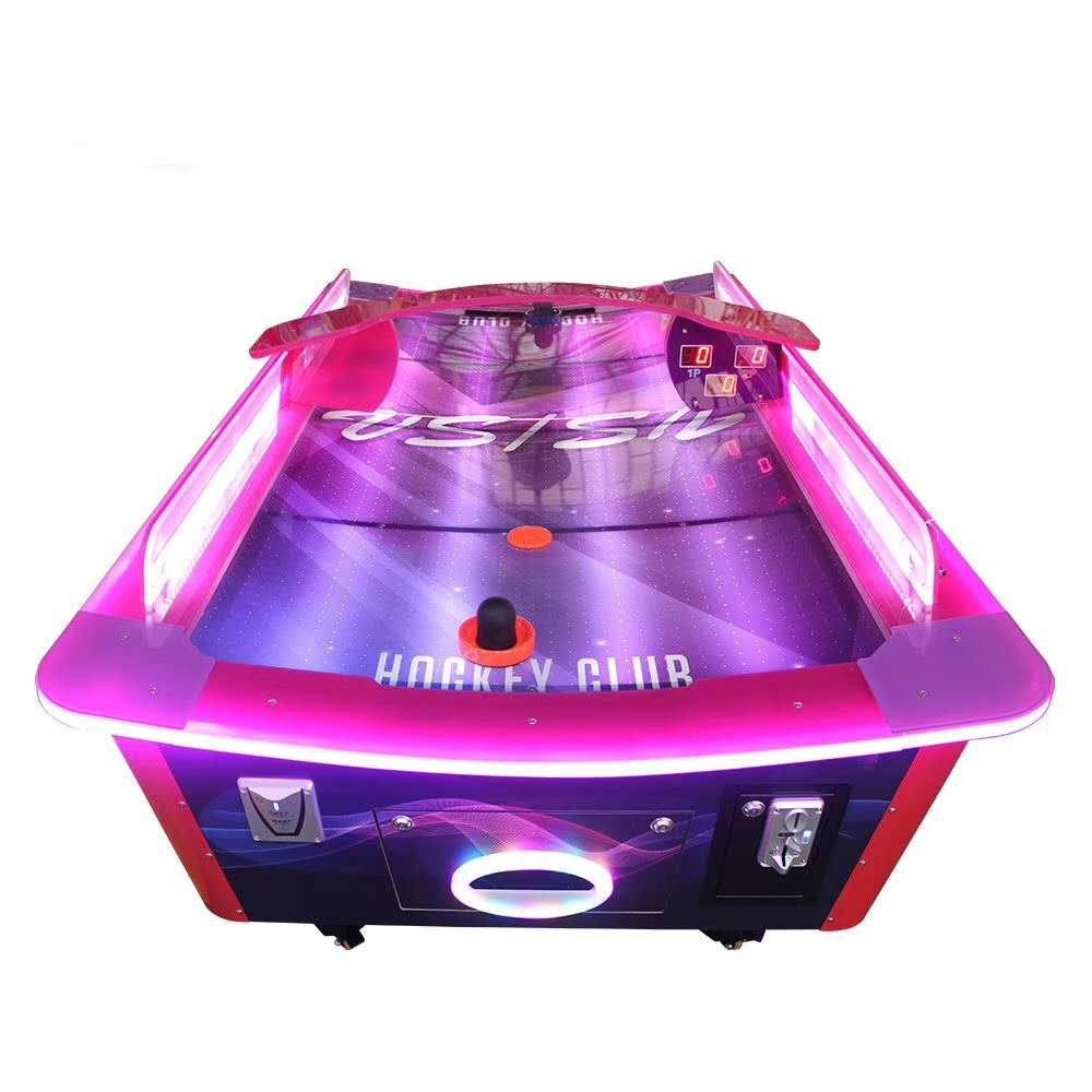 Metal exterior design Coin Operated Air Hockey Table luxury Indoor Amusement