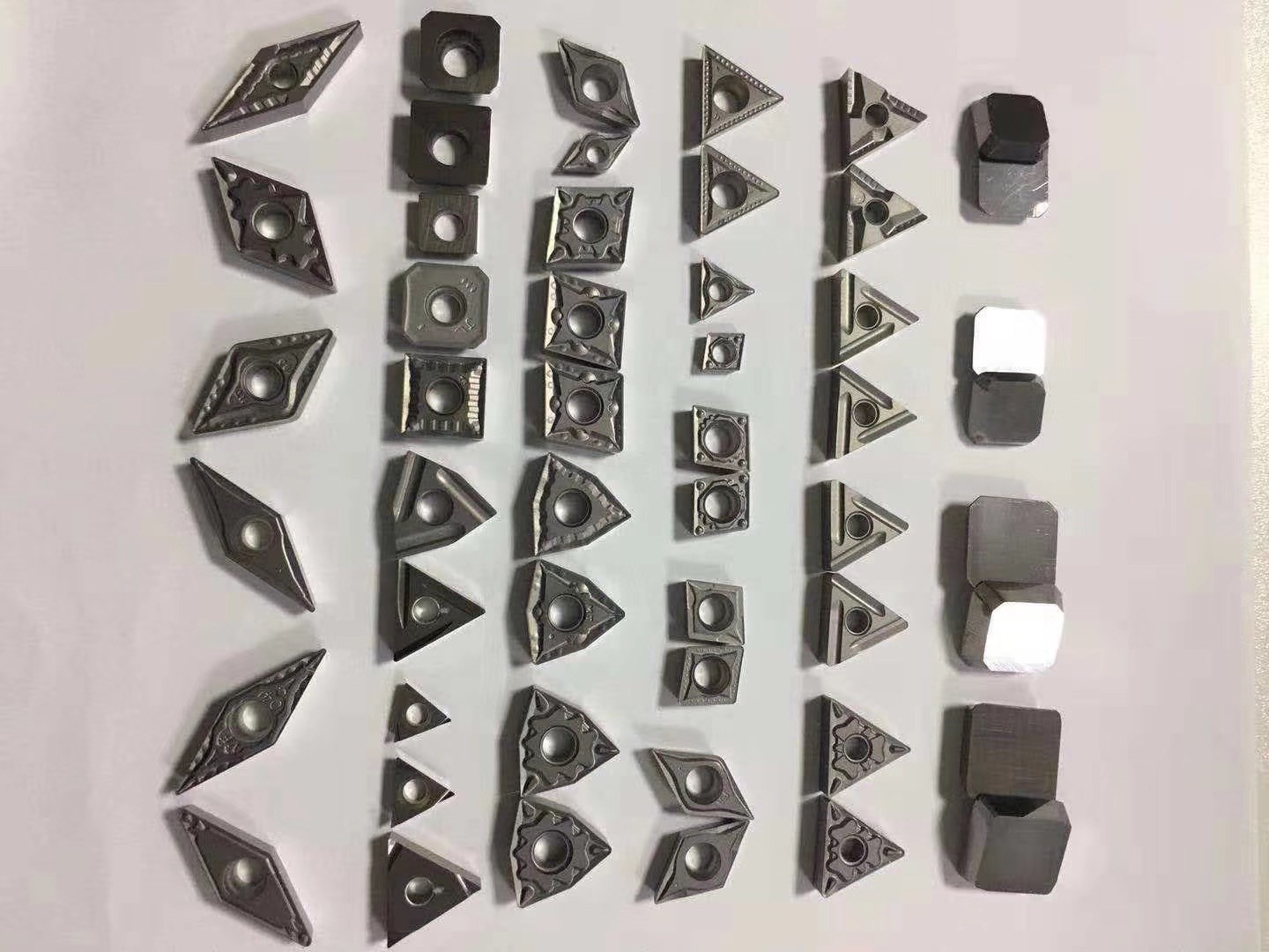 Durable Cemented Carbide Inserts , Carbide Tool Inserts Energy Saving