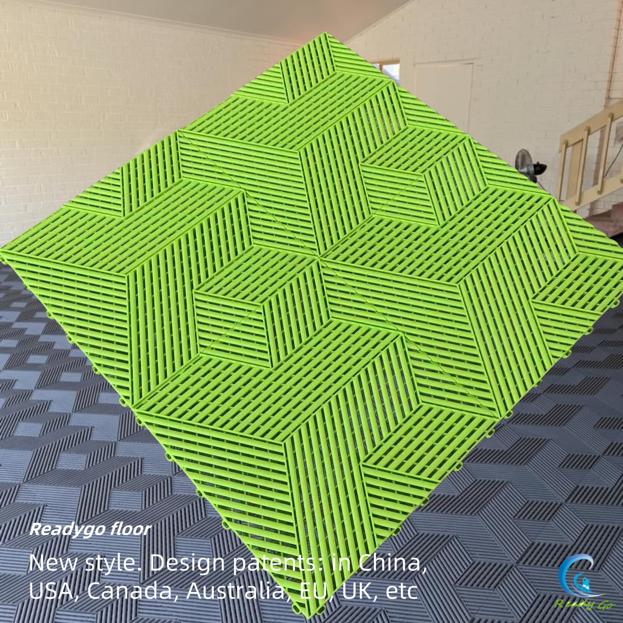 Customized Garage Floor Tiles Cheap Colorful Interlocking Garage Floor Tiles