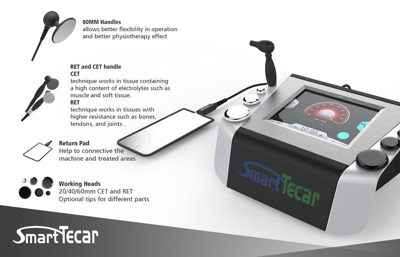 60mm Tecar Therapy Diathermy Machine For Pain Relief