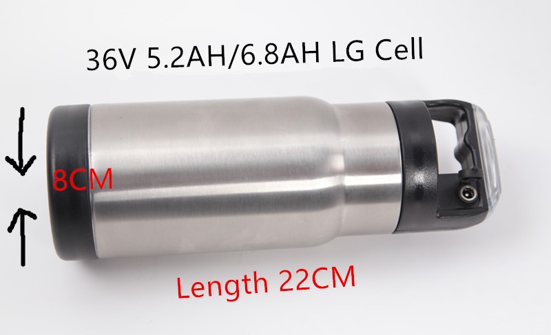 36V 5.2Ah - 6.8Ah Electric Bicycle Parts 25KM/H - 45KM/H Pedal Assist Electric Bike Kit