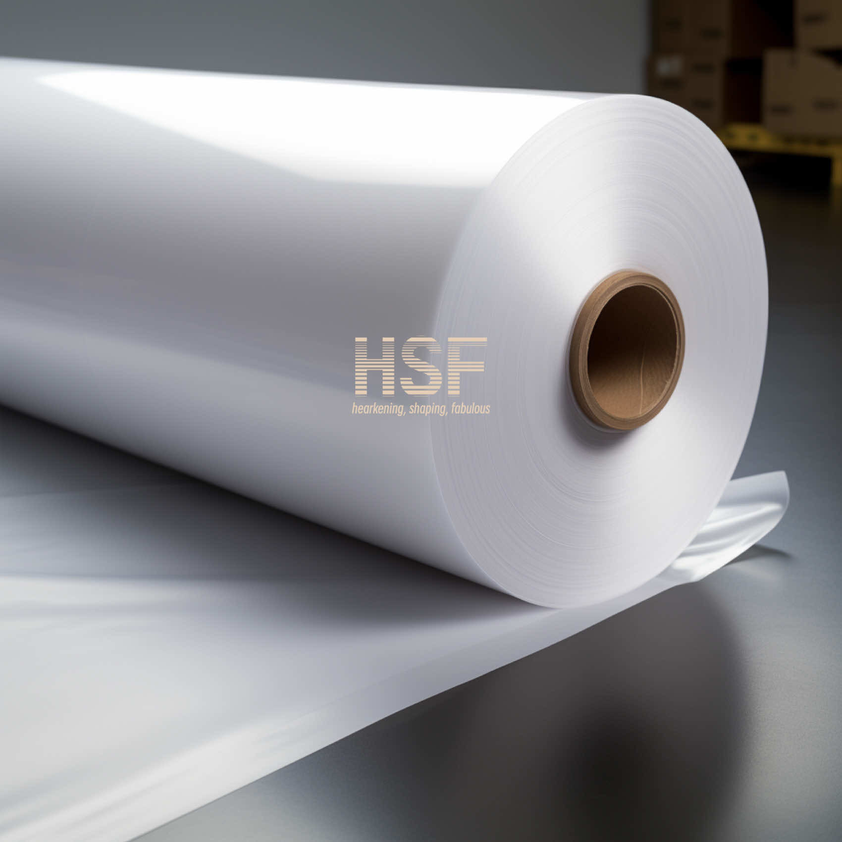 40uM Opaque White PE Release Films Width 2m Silicone UV Cured