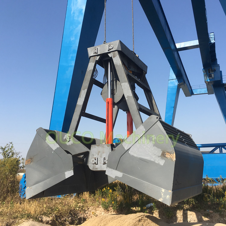 Remote Control Clamshell Vessel Wire Rope Grab