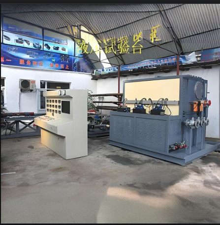 500L/Min Flow Hydraulic Test Bench For Testing Single Or Double Hydraulic Pumps
