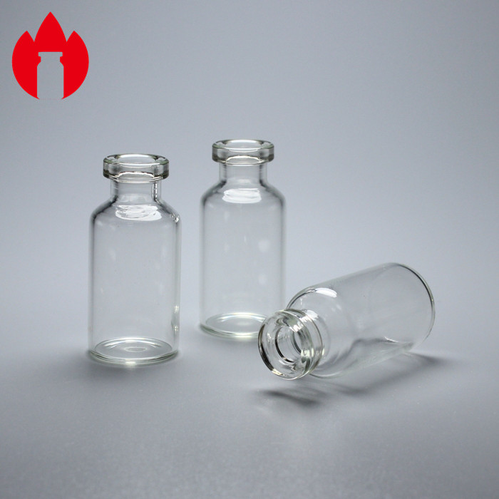 Borosilicate Glass Tube Vials 2ml 6ml 10ml 20ml Capacity Transparent Color