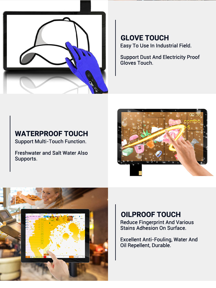 OEM 19 Inch USB Multi Touch Capacitive Touchscreen Industrial