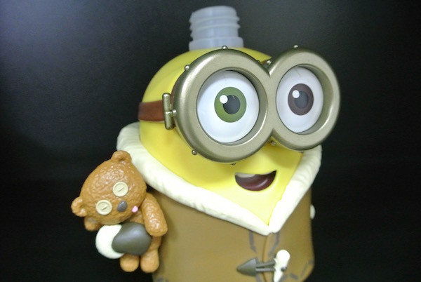 Lovely Minions Figure Cartoon Plastic Bottle For Promotion Gift 16*8*8cm