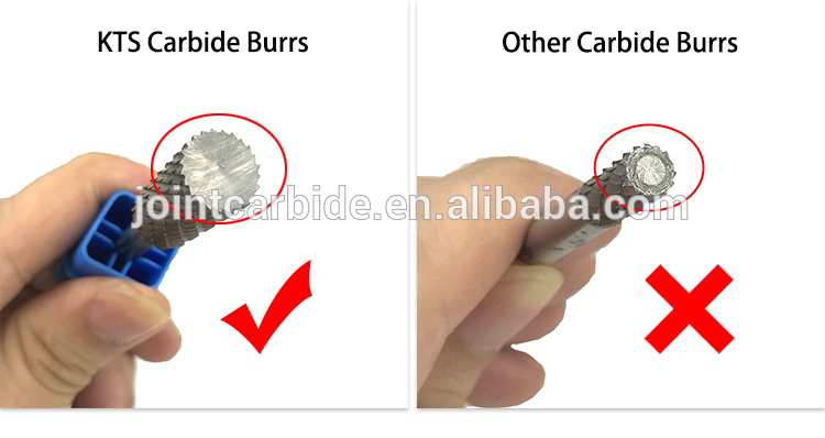 YG8 Industrial Cylindrical Carbide Burr Rotary Rasp For Drill Customized Shank Diamter