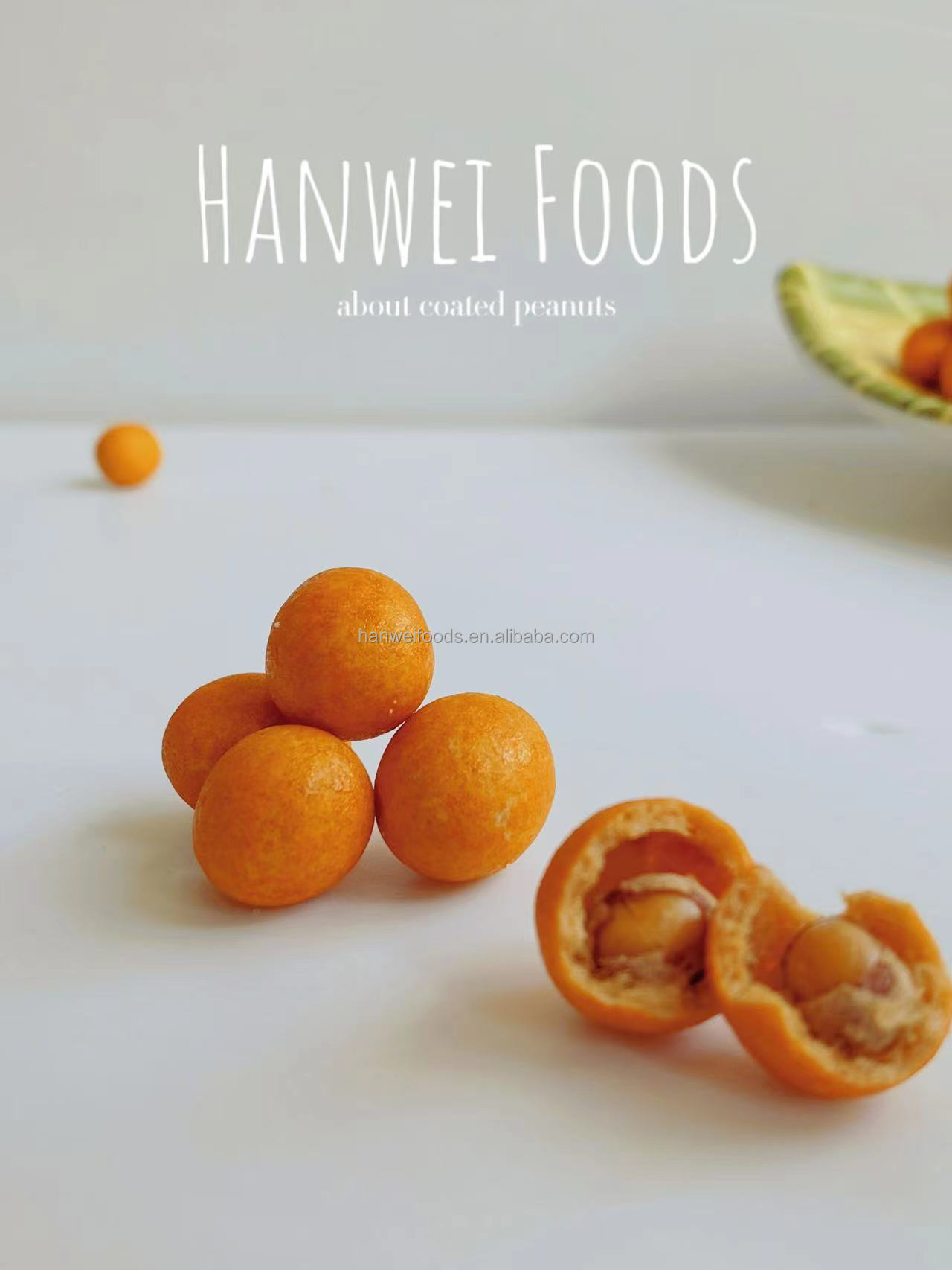 Chinese Traditional Coated Peanut Snack Crunchy Kernel Peanut Free Chips