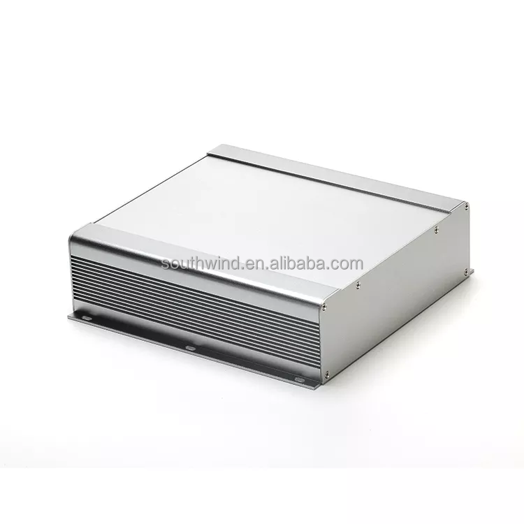 Customized Aluminum Instrument Enclosure Housing with Stamping Punching Bending Process