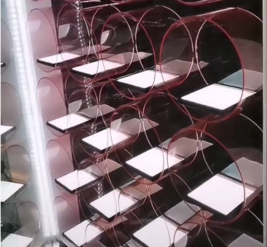 Cosmetic Jewelry Hair Product Smart Vending Machine With Display Rack