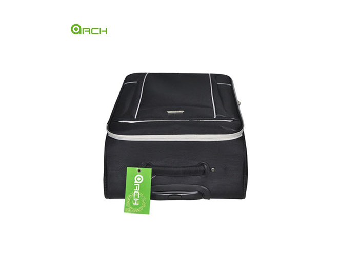 Classic Tapestry Trolley Bag Soft Sided Luggage with Double Spinner Wheels