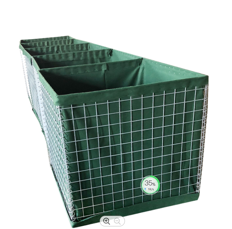 China Hesco MIL1 Hesco barrier 10m Gabion Wall Hesco Cages with Competitive Price