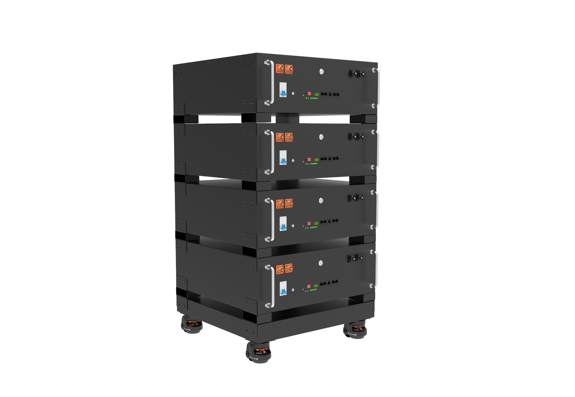 RS232 Communication Port 20Kwh 40Kwh Lifepo4 Battery for Solar Energy Storage Solution