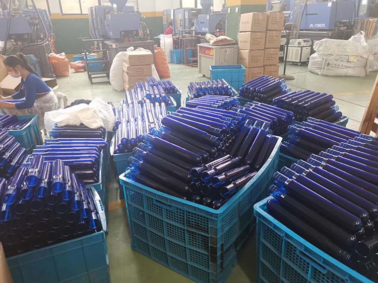400mm Neck Diameter 5 Gallon Pure Water Plastic Bottle Blowing Machine / Making Machine