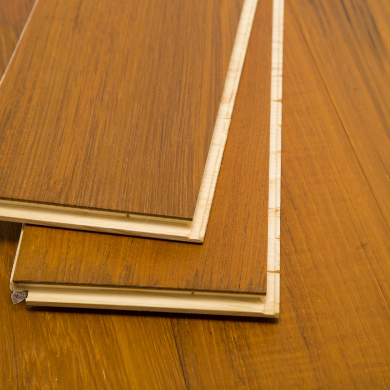 Length 1900/1860/2200/RL mm Brushed Wood Flooring in White Washed Oak Maple and Walnut