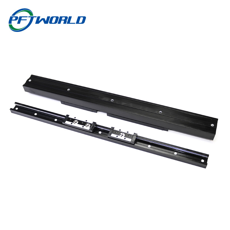 CNC Steel Linear Actuator Slider , ISO9001 Sheet Metal Linear Motion Rail