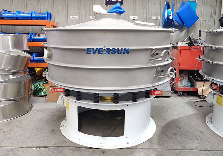 Industrial Sieve Machine Double Deck Stainless Steel Vibrating Screen For Food